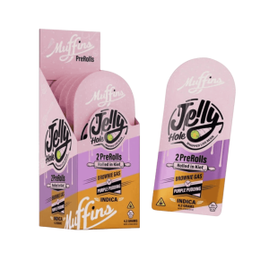 Muffins Jelly Hole Prerolls 2COUNT at Puffezee