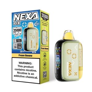 NEXA PIX 35K Puff Disposable Frozen Banana – Puffezee