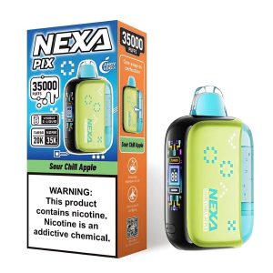 NEXA PIX 35K Puff Disposable Sour Chill Apple – Puffezee