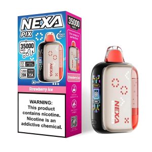 NEXA PIX 35K Puff Disposable Starwberry Ice – Puffezee