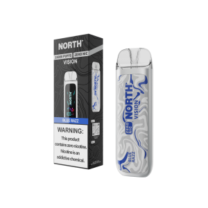 North Vision 15000 Puff Zero Nicotine Disposable Blue Razz – Puffezee