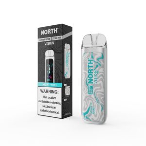 North Vision 15000 Puff Zero Nicotine Disposable Mighty Mint – Puffezee