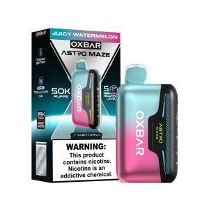 OXBAR Astro Maze 50K Puff Disposable Juicy Watermelon – Puffezee