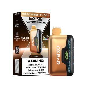 OXBAR Astro Maze 50K Puff Disposable Root Beer Float – Puffezee