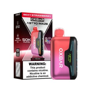 OXBAR Astro Maze 50K Puff Disposable Sexy Strawberry – Puffezee