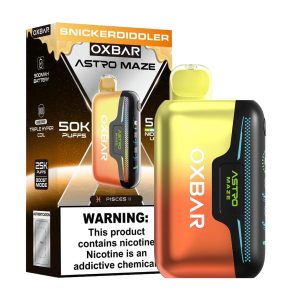 OXBAR Astro Maze 50K Puff Disposable Snicker Diddler – Puffezee