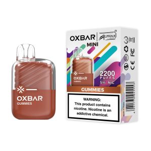 OXBAR x Alphaa Wave Mini 2200 Puff Disposable Gummies – Puffezee