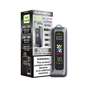 OXBAR x Pod Juice Svopp Battery Gunmetal – Puffezee