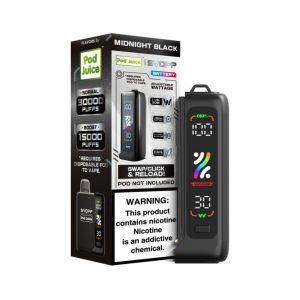 OXBAR x Pod Juice Svopp Battery Midnight Black – Puffezee