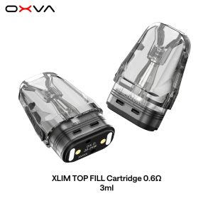 Oxva Xlim Top Fill Replacement Pod Cartridge 3pk 0.6 Ohms 3ml – Puffezee