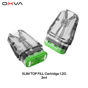 Oxva Xlim Top Fill Replacement Pod Cartridge 3pk 1.2 Ohms 3ml – Puffezee