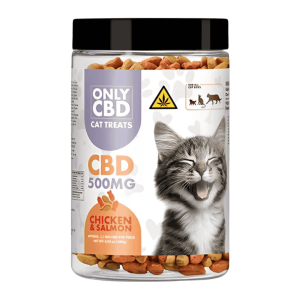 Only CBD Cat Treats 500MG Chicken&Salmon at Puffezee