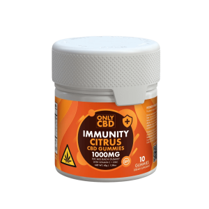 Only CBD Immunity Gummies 1000MG at Puffezee