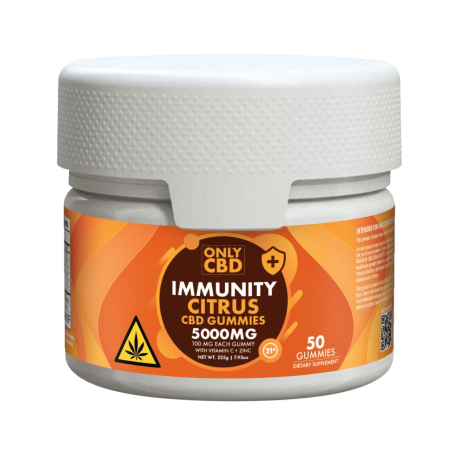 Only CBD Immunity Gummies 5000MG