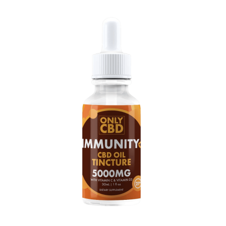 Only CBD Immunity Tincture -VItamin C / D3 5000MG - 30 ML