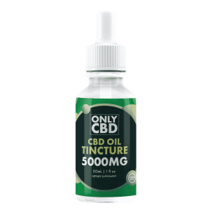 Only CBD Oil Tincture 5000MG at Puffezee