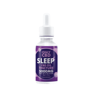 Only CBD Sleep CBN MELATONIN Tincture 5000MG at Puffezee
