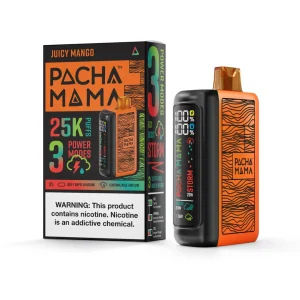 Pachamama 25K Puff Disposable Juicy Mango – Puffezee