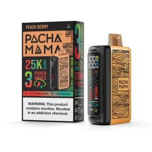 Pachamama 25K Puff Disposable Peach Berry – Puffezee