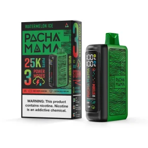 Pachamama 25K Puff Disposable Watermelon Ice – Puffezee