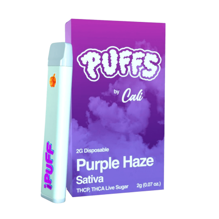 Puffs by Cali Extrax THC-P THC-A Live Sugar Resin Disposable - 2G