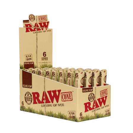 RAW Cones 32PK - 1-1/4