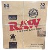 RAW Rolling Papers 50PK - King Size Slim at Puffezee – image 5