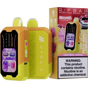 Rifbar MixPro 40K Puff Disposable Sweet Control Peach Mango Pineapple – Puffezee