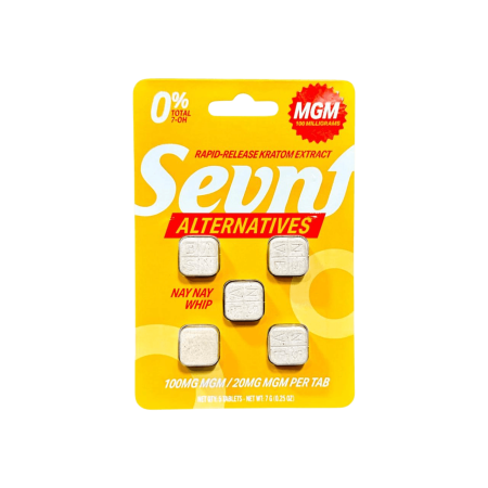 SEVN MGM Kratom Extract Tablets 100MG - 5CT