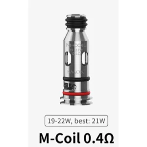 Smok M Coil Replacement Coil 5pk Mesh 0.4 Ohms – Puffezee