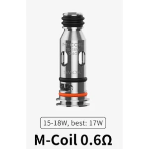 Smok M Coil Replacement Coil 5pk Mesh 0.6 Ohms – Puffezee