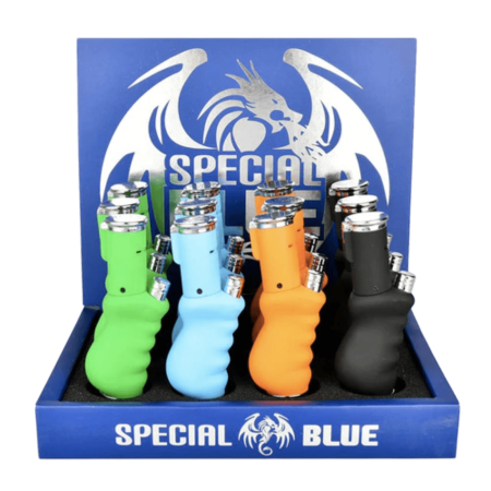 SPECIAL BLUE SAXOPHONE TORCH 12CT- LT117