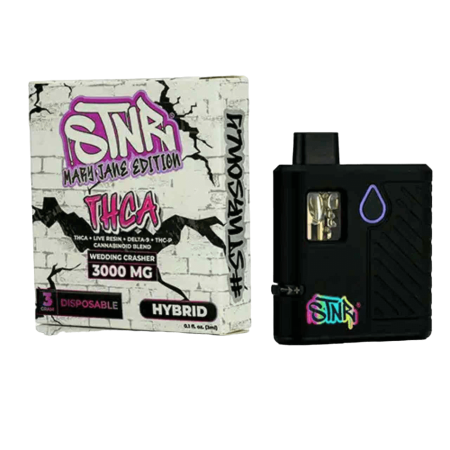 STNR Mary Jane Blend Delta-9 THC-A THC-P Live Resin Disposable - 3G