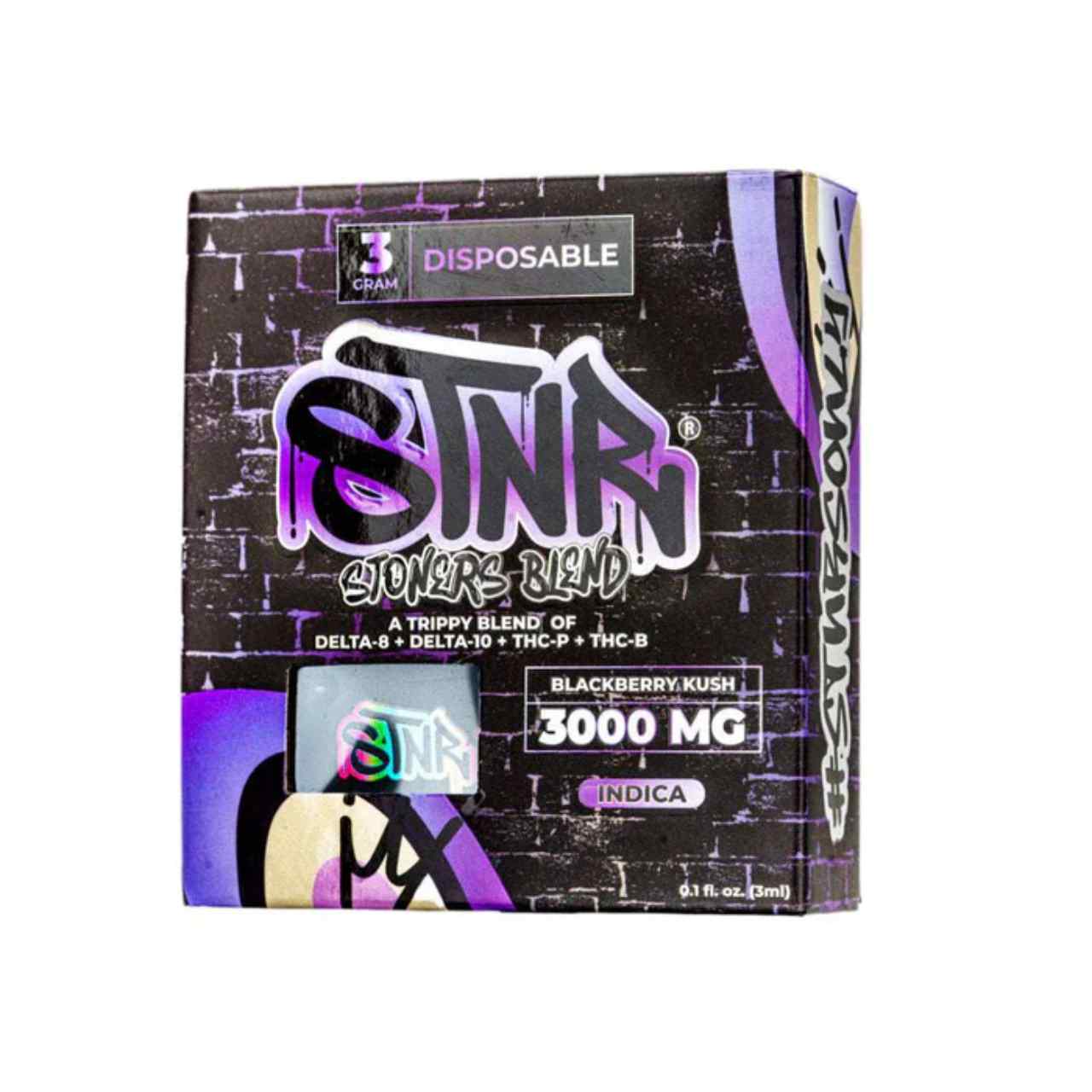 STNR Stoners Blend Delta-8 Delta-10 THC-P THC-B Disposable - 3G - Image 6