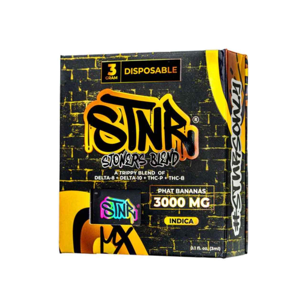 STNR Stoners Blend Delta-8 Delta-10 THC-P THC-B Disposable - 3G - Image 3