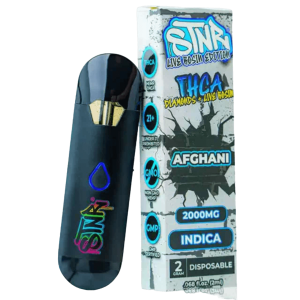 STNR THC-A Diamonds & Live Rosin Edition Disposable - 2G at Puffezee