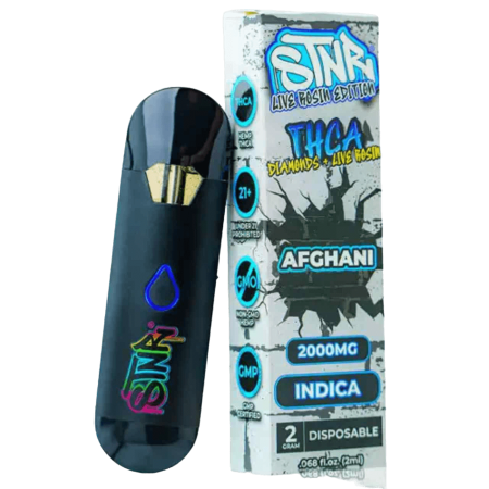 STNR THC-A Diamonds & Live Rosin Edition Disposable - 2G