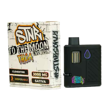 STNR To The Moon Blend THC-A Live Resin Disposable - 3G