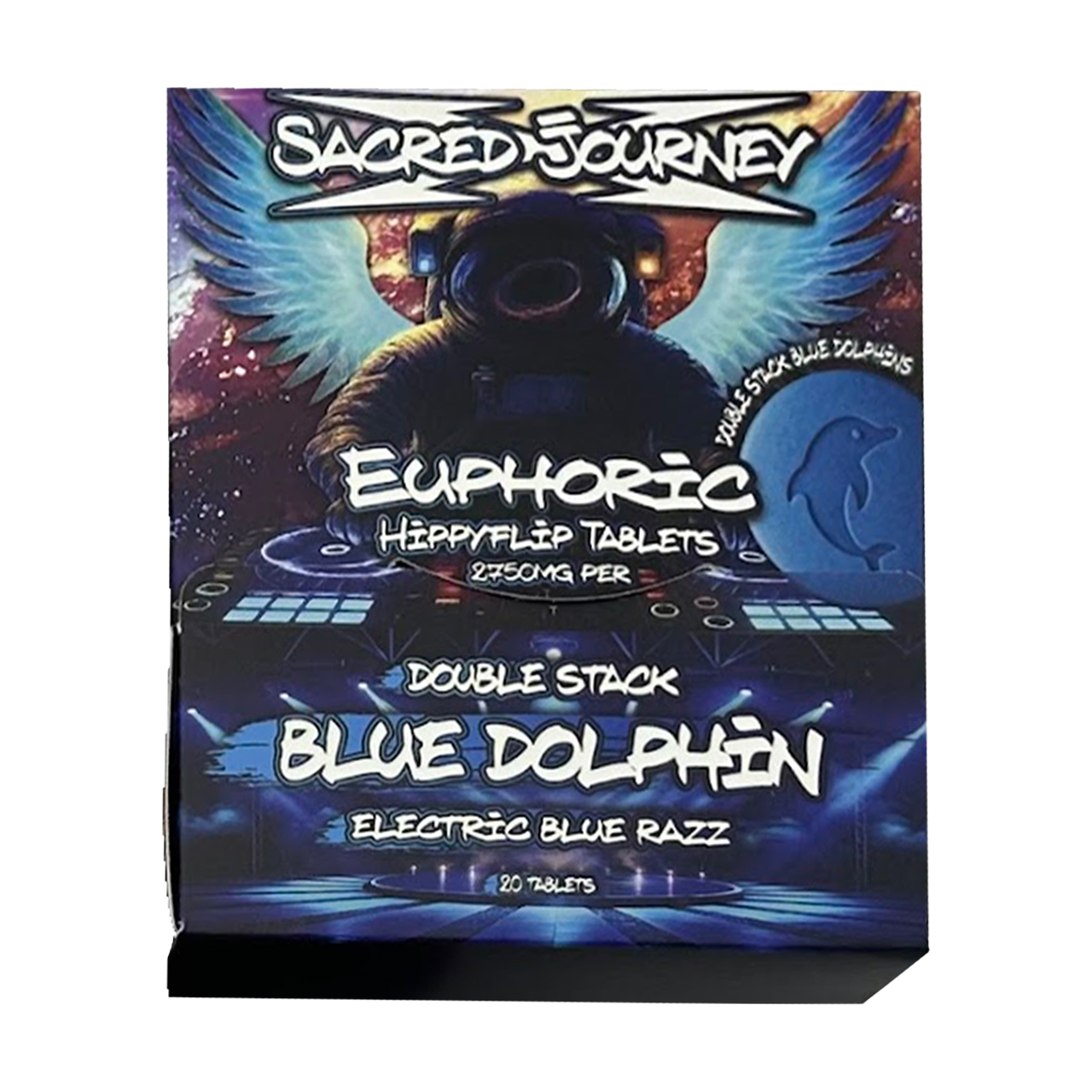 Sacred Journey Euphoric HippyFlip Mushroom Blend Tablets 2750MG - 20CT - Image 8