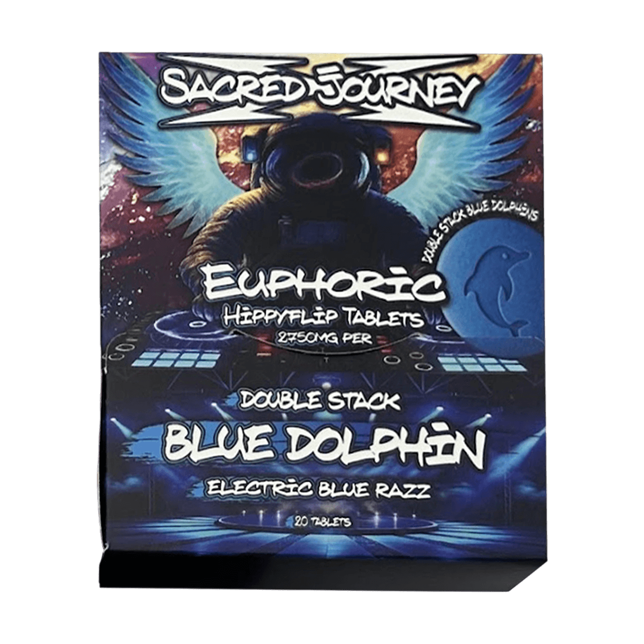 Sacred Journey Euphoric HippyFlip Mushroom Blend Tablets 2750MG - 20CT