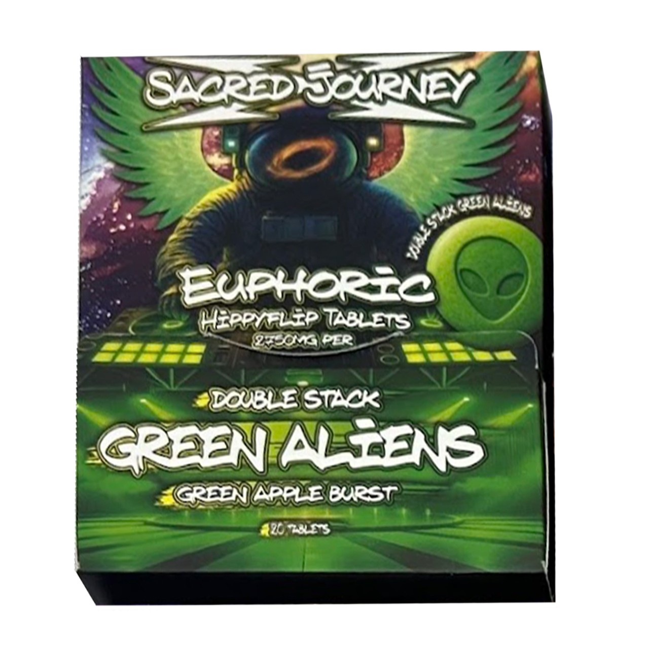 Sacred Journey Euphoric HippyFlip Mushroom Blend Tablets 2750MG - 20CT - Image 9