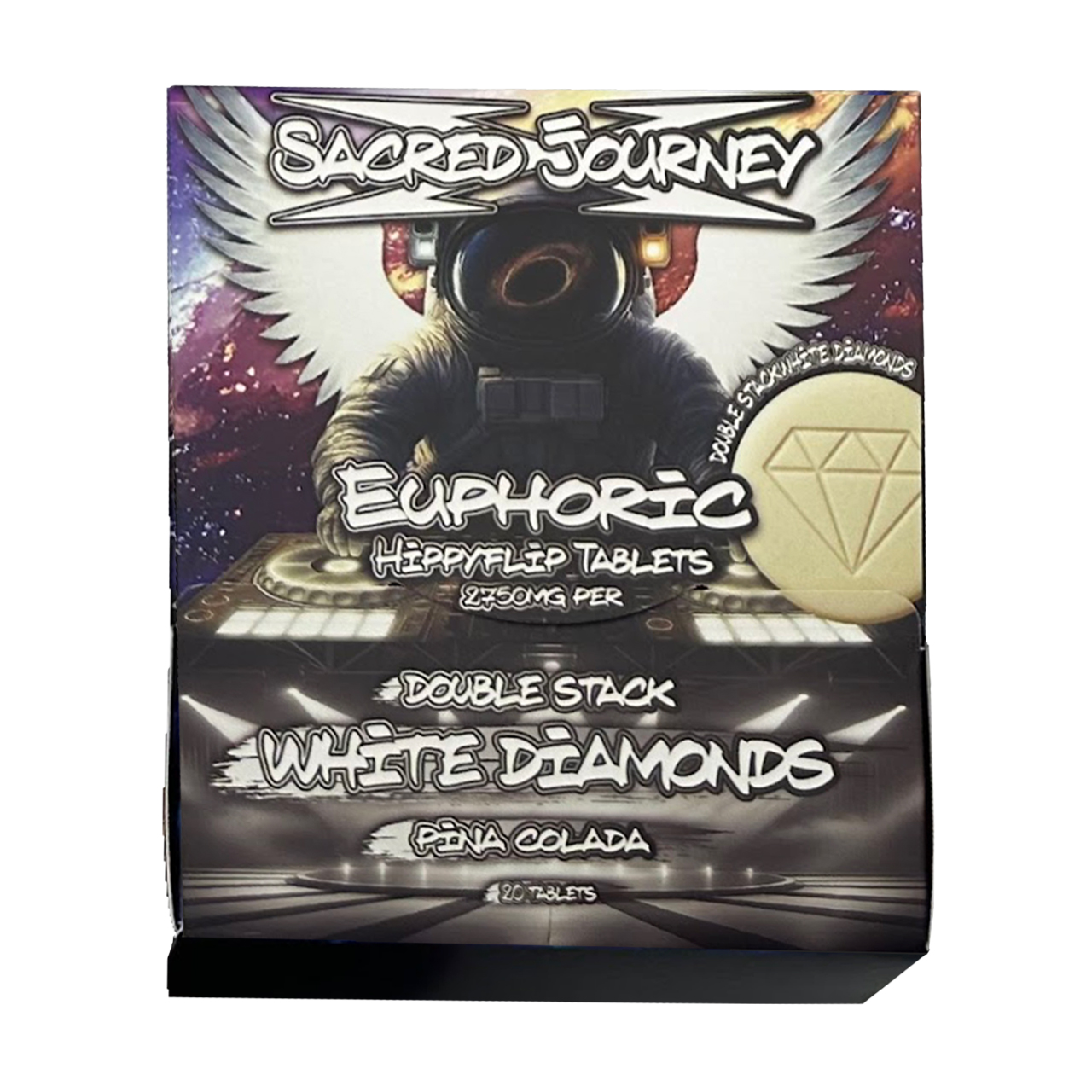 Sacred Journey Euphoric HippyFlip Mushroom Blend Tablets 2750MG - 20CT - Image 6