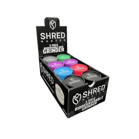 Shred Master Hemp Grinder 2PC 24CT