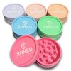 Shred Master Hemp Grinder 2 Piece -24COUNT Pastel at Puffezee – image 2