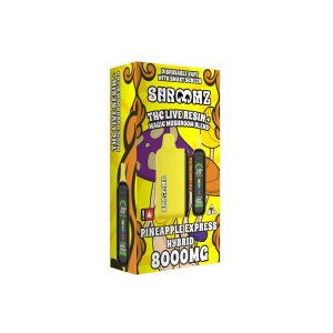 Shroomz THC Live Resin Magic Mushroom Blend Disposable 8G at Puffezee