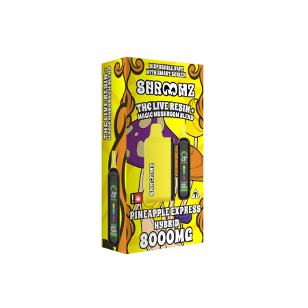 Shroomz THC Live Resin Magic Mushroom Blend Disposable 8G