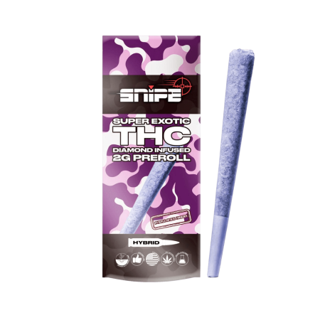 Snipe THCP Diamond Infused Purple Prerolls 2G -1PK