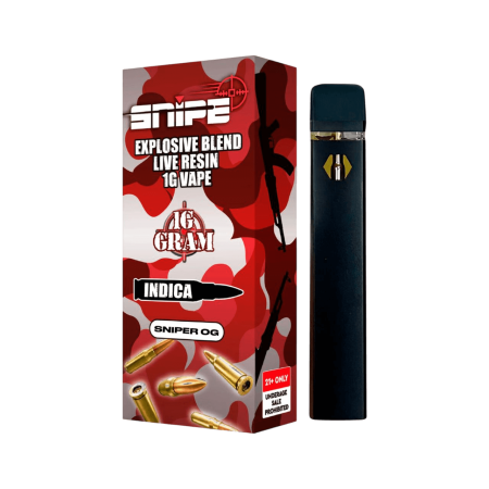 Snipe THCP Live Resin Disposable 1G