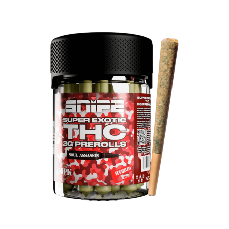 Snipe THCP Naked Prerolls Jar 2G - 50PK