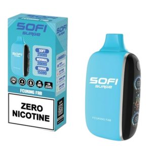 Sofi Surge Zero Nicotine 25000 Puff Disposable Fcuking Fab – Puffezee